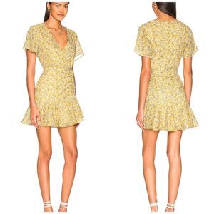 REVOLVE BB DAKOTA Boho Cottage Ditsy Floral "Big Flirt Energy" Mini Dress Large